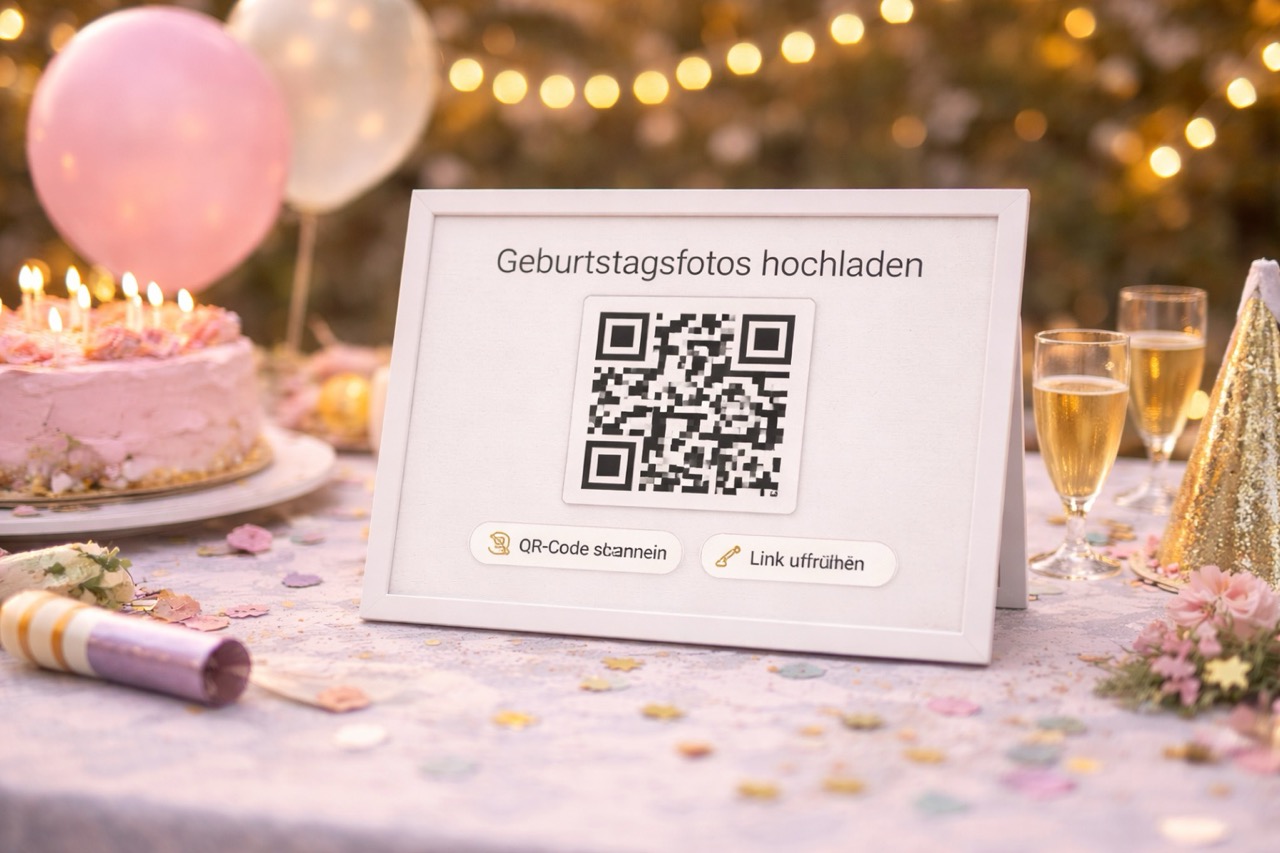 QR-Code bereitstellen